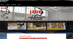 Desktop Screenshot of judo-jujitsu-etampes.fr