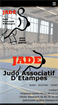 Mobile Screenshot of judo-jujitsu-etampes.fr