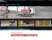 Tablet Screenshot of judo-jujitsu-etampes.fr